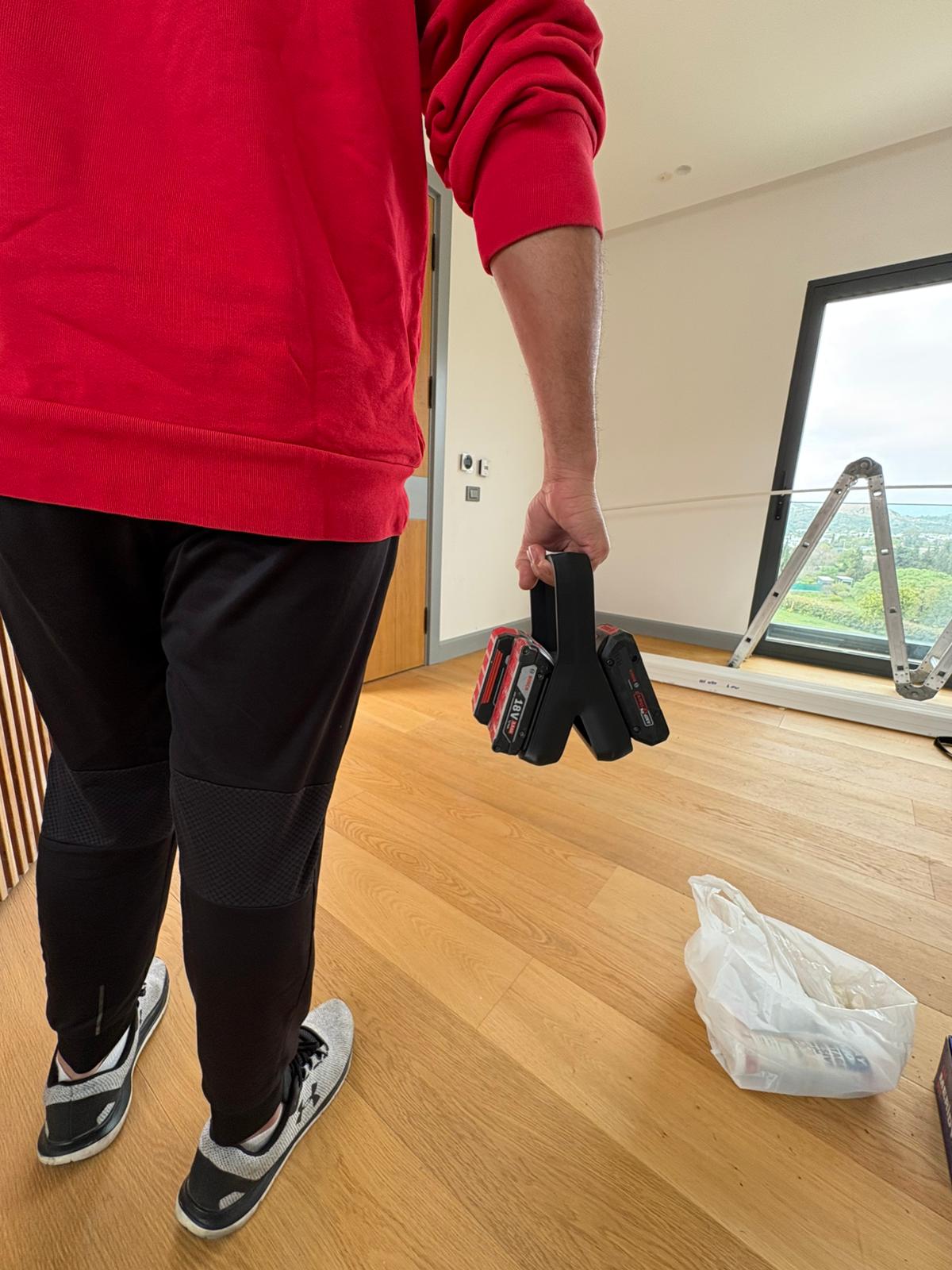 Bosch 18V Batarya Taşıma El Çantası – Düzen ve Taşınabilirlik Bir Arada!